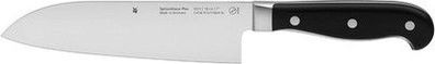 WMF Spitzenklasse Plus Santoku Messer 32 cm, Küchenmesser, Spezialklingenstahl