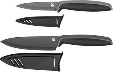 WMF Touch Messerset 2-teilig, Küchenmesser mit Schutzhülle, Messer Set, Küche