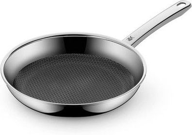 WMF Profi Resist Bratpfanne 24 cm Edelstahl-Pfanne mit kratzfester Wabenstruktur