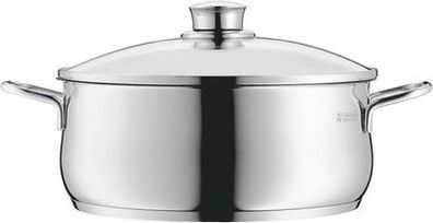 WMF Diadem Plus Kochtopf 16 cm klein, Glasdeckel, Topf 16cm, Bratentopf, Topf