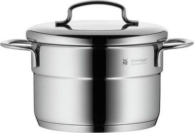 WMF Mini Kochtopf klein 14 cm, Metalldeckel, Fleischtopf Induktion 1,3 Liter