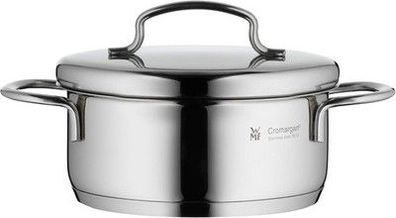 WMF Mini Topf klein 12 cm, Metalldeckel, kleiner Kochtopf, Bratentopf Induktion