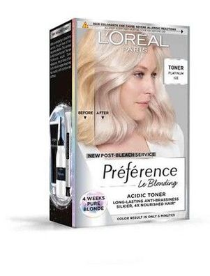 L'Oréal Paris Haartoner, Anti-Gelbstich für kühles Blond und intensiven Glanz