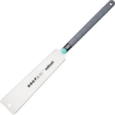 wolfcraft Japansäge lang - Beidseitig verzahnt, ergonomischer 2K-Griff - 6955000