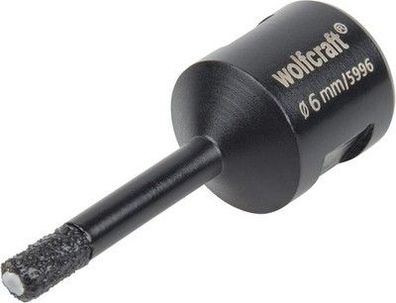 wolfcraft Bohrkrone, diamantbestreut „Ceramic“, für Winkelschleifer I 5996000