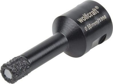 wolfcraft Bohrkrone, diamantbestreut „Ceramic“, für Winkelschleifer I 5998000