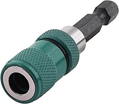 wolfcraft Bithalter mit Tiefenanschlag & Ringmagnet I tiefenbegrenztes Arbeiten