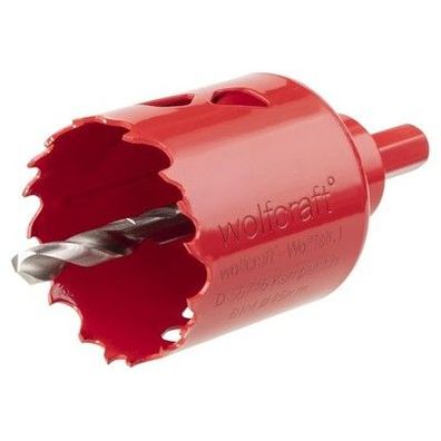 wolfcraft Bi-Metall-Lochsäge, ø 45 mm I 5470000 I Für Trockenbaumaterialien