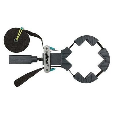 wolfcraft Rahmen-Bandspanner – Starke Spannhilfe mit 4 m Nylongurt - 3416000