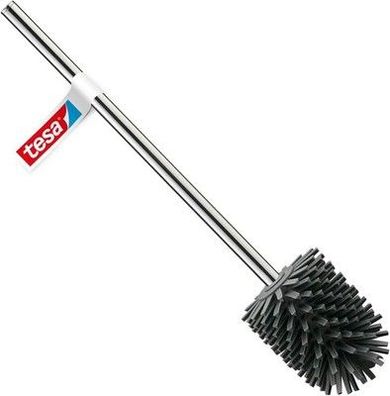 Tesa Silikon-WC-Bürste - Ersatz-Toilettenbürste - 37,4 x 7,1 x 7,4 cm, Toilette