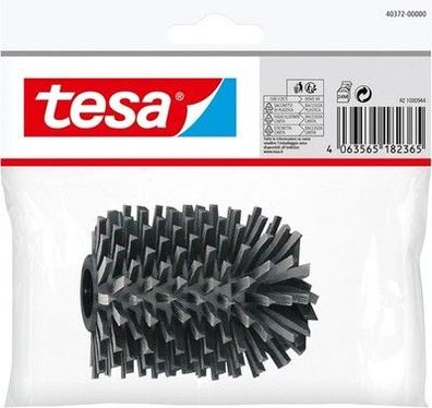 tesa Ersatz-Toilettenbürstenkopf - hochwertige Austauschkopf, 9,4 x 7,1 x 7,4 cm