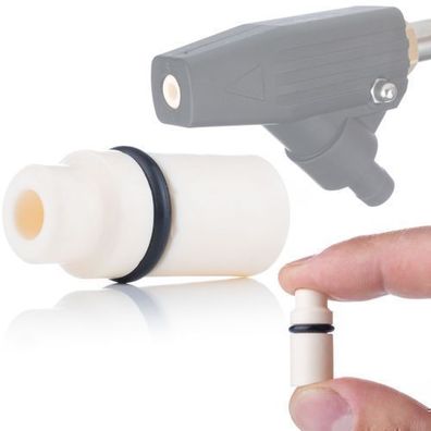 Rosfix Keramikdüse für Sandstrahlen – 8,6 mm Auslass | 25,5 mm Länge