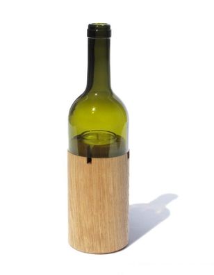 Weinlicht Glasteelicht Grün