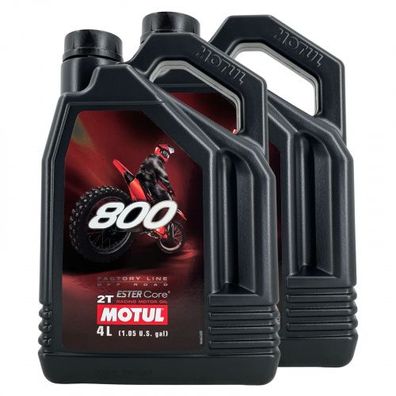 Motul 800 Factory Line Off Road 2T 2x4 Liter