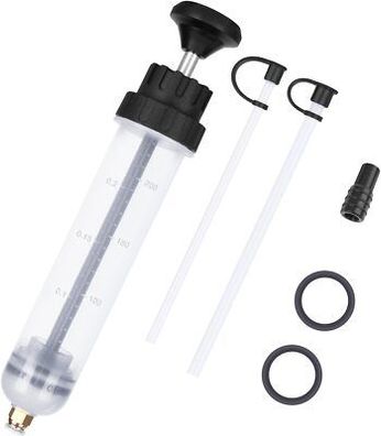 Flintronic Handpumpe, 200ml Ölspritze, Absaugpumpe, Ölansaugpumpe, Ölansauger