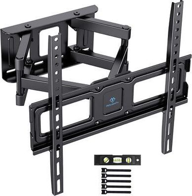 Perlesmith TV Wandhalterung, Schwenkbare Neigbare TV Halterung für 26-65 Zoll