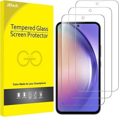 JETech Schutzfolie für Samsung Galaxy A54 5G 6,4 Zoll, 9H Panzer Schutz Glas