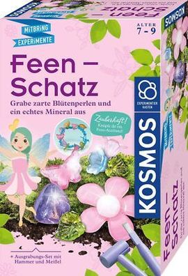 KOSMOS 657857 Feen-Schatz - Ausgrabungs-Set, Für Feen und Elfen-Fans, Mädchen