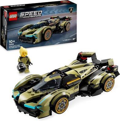 LEGO Speed Champions Lamborghini Lambo V12 Vision GT Supersportwagen, Bau-Set