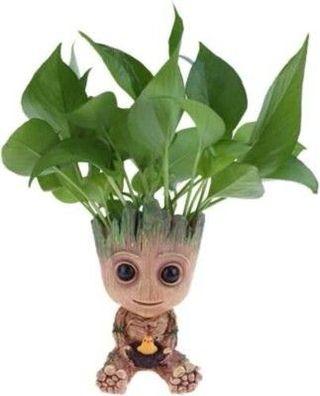 SLOCME Dekorativer Blumentopf mit Ablaufloch Baby Groot aus dem Film Guardians