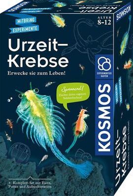KOSMOS 657871 Urzeit-Krebse Urzeitkrebse selbst züchten Experimentier-Set Kinder