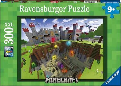 Ravensburger Kinder-Puzzle 13334 - Minecraft Cutaway - 300 Teile XXL Minecraft