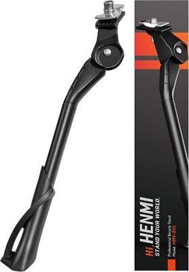 HENMI Fahrrad-Ständer 24-29 Zoll Höheverstellbar Mittelständer für E-Bike, Alu