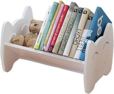 Hggzeg Kinder-Bücherregal kleiner Schreibtisch Bücher Regal (32 x 21,5 x 19,5)