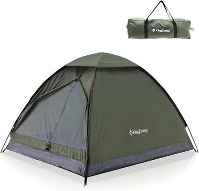 KingCamp Ultraleicht Camping Zelt für 2 Personen - Wasserdicht, Outdoor, grün