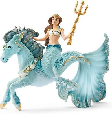 Schleich BAYALA 70594 Meerjungfrau Eyela Figur und Unterwasser Einhorn Spiel-Set