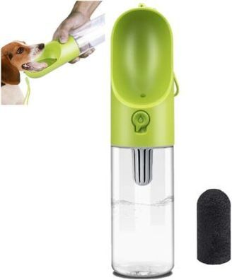 PETKIT P008 Reiseflasche Eversweet Travel One-Touch, grün, EVTGN, 400ml, Hund