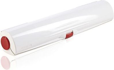 Leifheit Folienschneider Perfect Cut im mobilen Design, Schneidabroller für 33cm