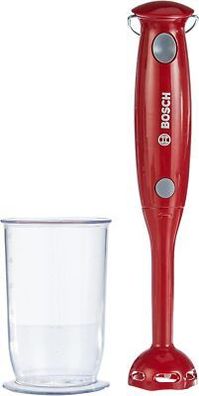 Theo Klein 9566 Bosch Stabmixer, rot Kindersichere Nachbildung, Spielzeug Kinder