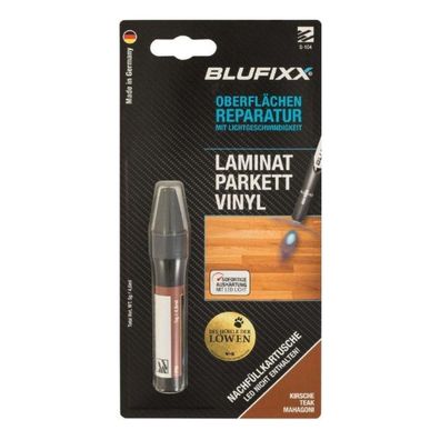 Blufixx Reparatur-Set Nachfüllkartusche für Teak/Kirsche/Mahagoni , UV-Gel 5g