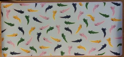 Kulermats Mauspad 900mmX400mmx4mm Axolotl XXL Mousepad - NEU!