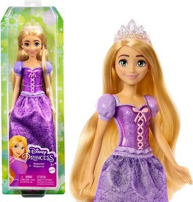 Mattel Disney Prinzessin Rapunzel Puppe, lange Haare zum Frisieren, beweglich