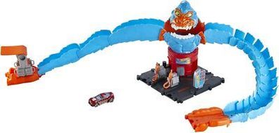 Hot Wheels HDR30 - Gorilla-Angriff mit 1 Auto, mit anderen Sets verbindbar, Set