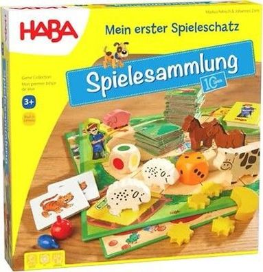 Haba 4278 - Mein erster Spieleschatz Die große Haba-Spielesammlung, 10 Spiele