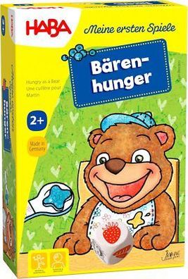 HABA 301257 300171 - Meine ersten Spiele – Bärenhunger | Lustige Spielesammlung