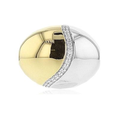 Luna-Pearls - 656.0976 - Schmuckschließe - 925 Silber teilvergoldet - Zirkonia