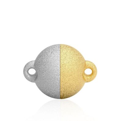 Luna-Pearls - 667.0712 - Schliesse - Damen - 925er Silber vergoldet - 12mm