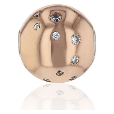 Luna-Pearls - HS1280 - Wechselschließe - 925 Silber rosévergoldet - Zirkonia
