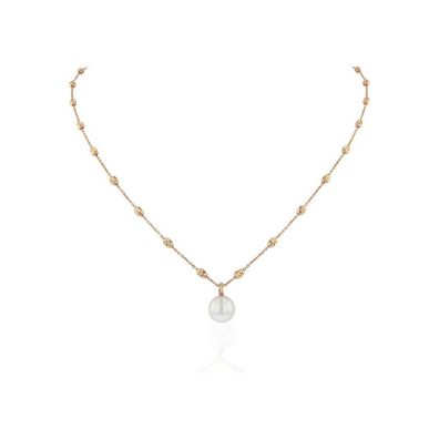 Luna-Pearls - 216.0756 - Collier - 750 Rotgold - Akoya-Zuchtperle - 45cm