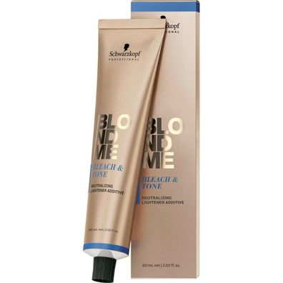 Schwarzkopf Professional Blondme Bleach & Tone, Ash Additive (60 ml)
