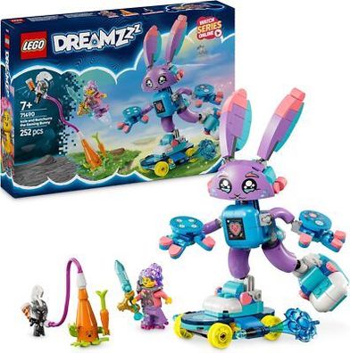 LEGO DREAMZzz Izzie und Bunchurro der Gaming-Hase, Spielzeug für Kinder 7 Jahre
