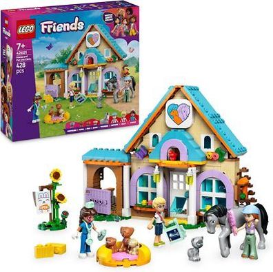 LEGO Friends Tierarztpraxis für Pferde und Haustiere, BAU- und Spielset, Kinder