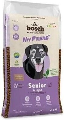 Bosch My Friend+ Dog Senior & Light | Hunde-Trockenfutter für ältere Hunde, 12kg