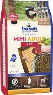 Bosch HPC Mini Adult mit Lamm & Reis | Hunde-Trockenfutter (bis 15 kg) - 3 kg