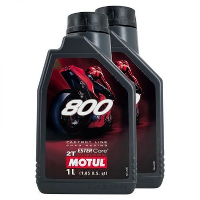 Motul 800 Factory Line Road 2T 2x1 Liter