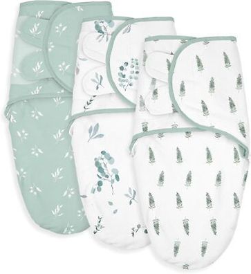 Soarwg Kids 3x Pucksack Baby 0–3 Monate Swaddles Decke Babyschlafsack Pucktuch
